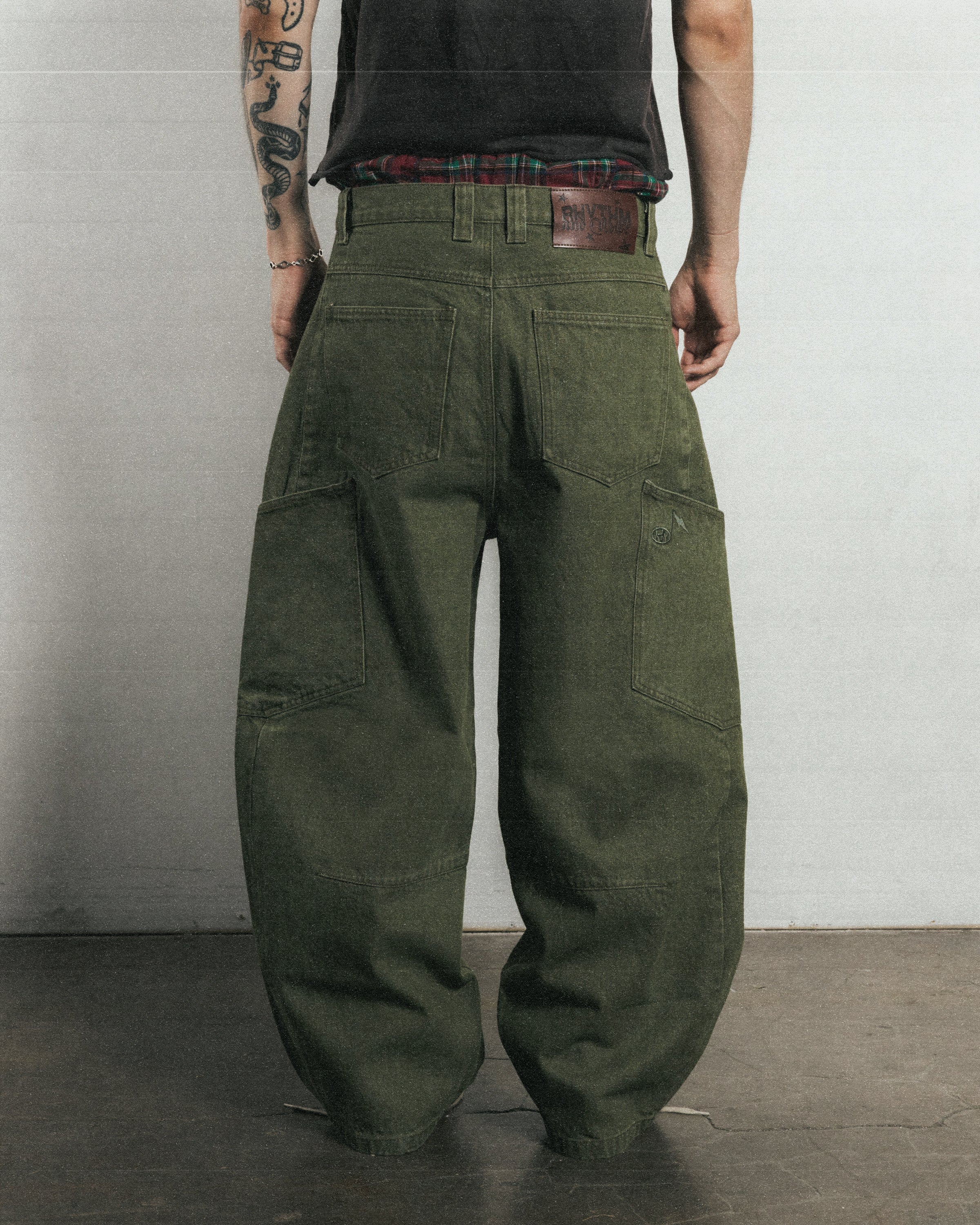 NRG WORK PANT (GREEN)